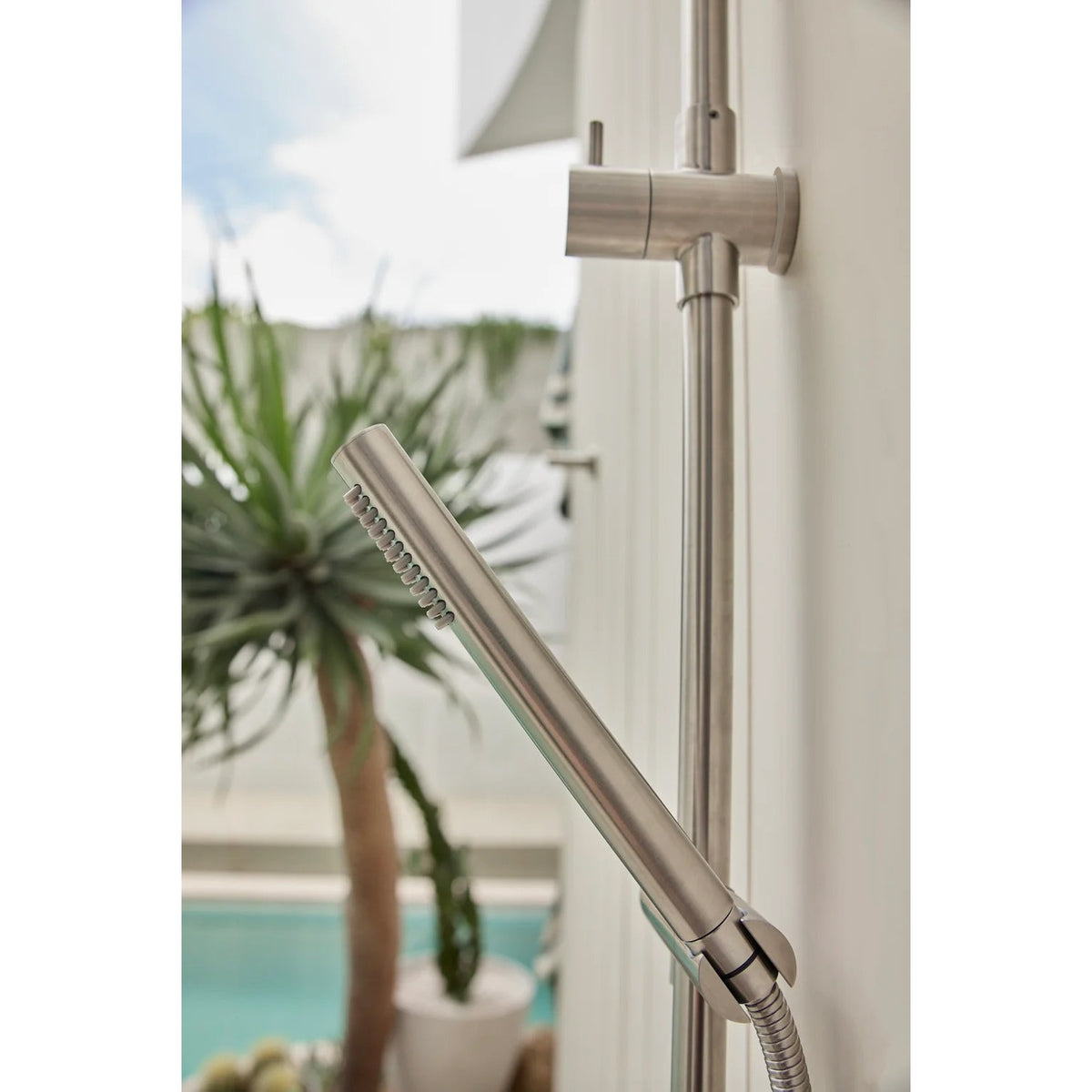 Outdoor Combination Shower Rail SS316 - Stainless Steel