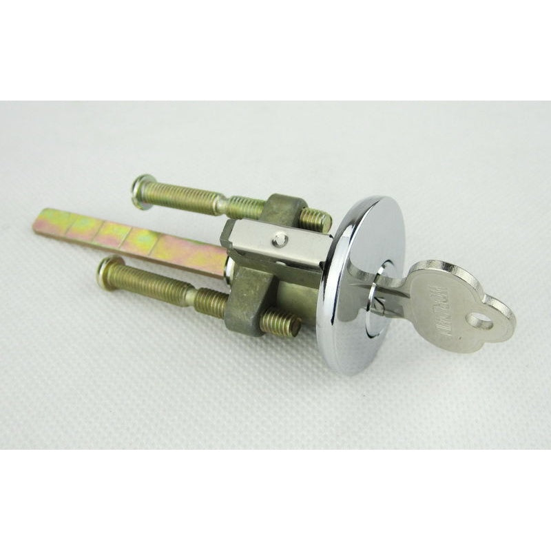 Night Latch Cylinder - Polished Chrome