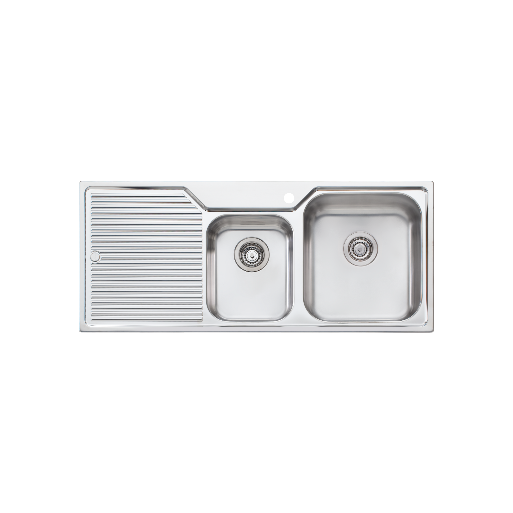 Nu-Petite 1 & 3/4 Bowl Topmount Sink With Drainer