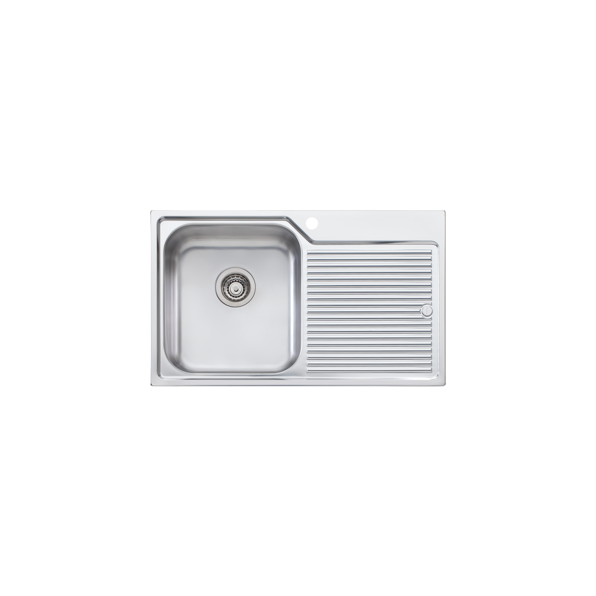Nu-Petite Single Bowl Topmount Sink With Drainer