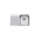 Nu-Petite Single Bowl Topmount Sink With Drainer