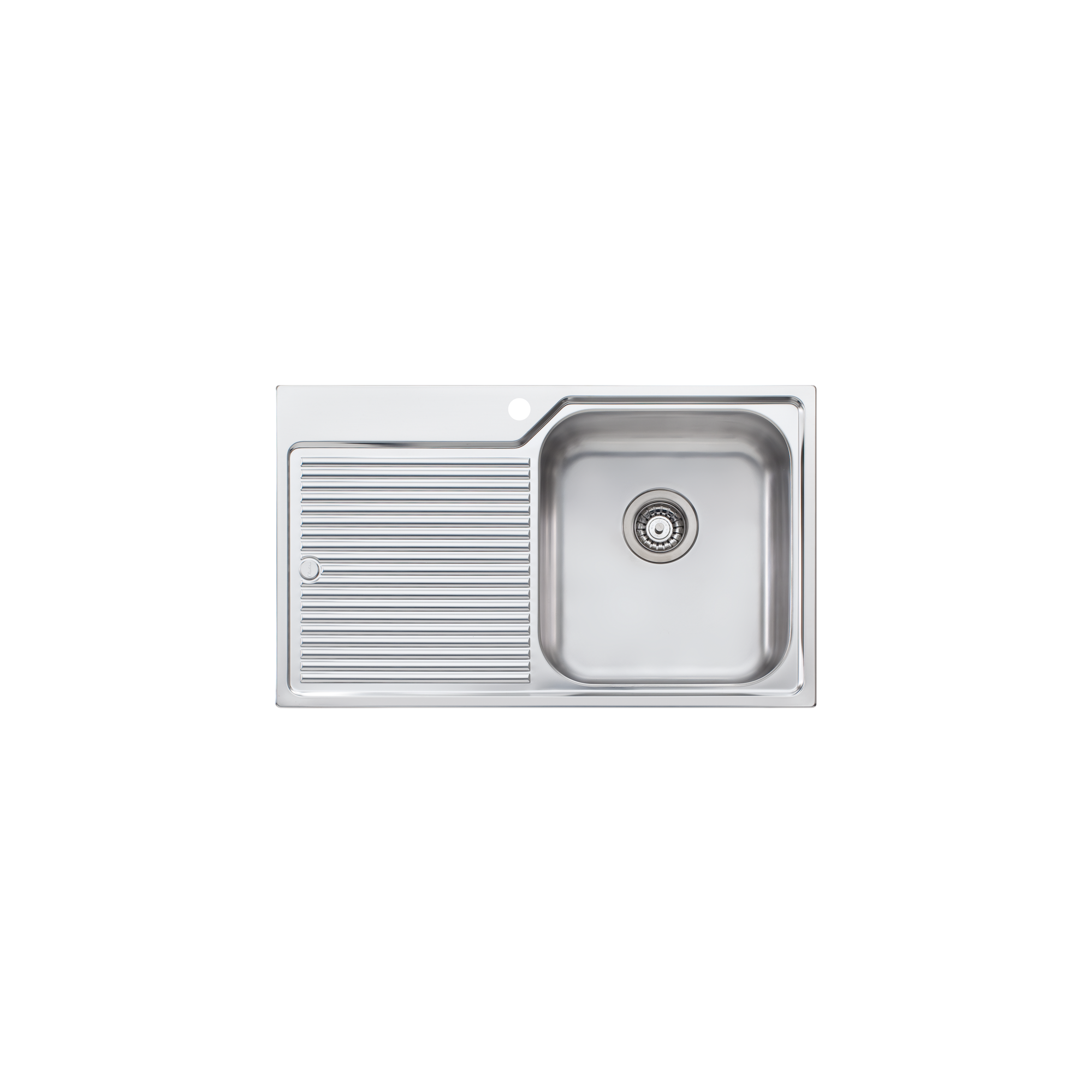 Nu-Petite Single Bowl Topmount Sink With Drainer