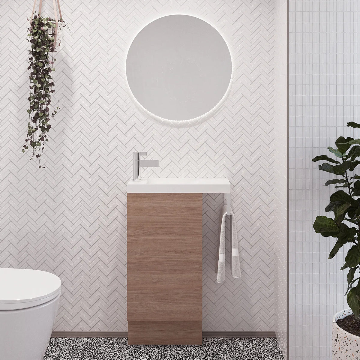 Timberline Oscar Vanity 550mm Top / 390mm Cabinet - image 19