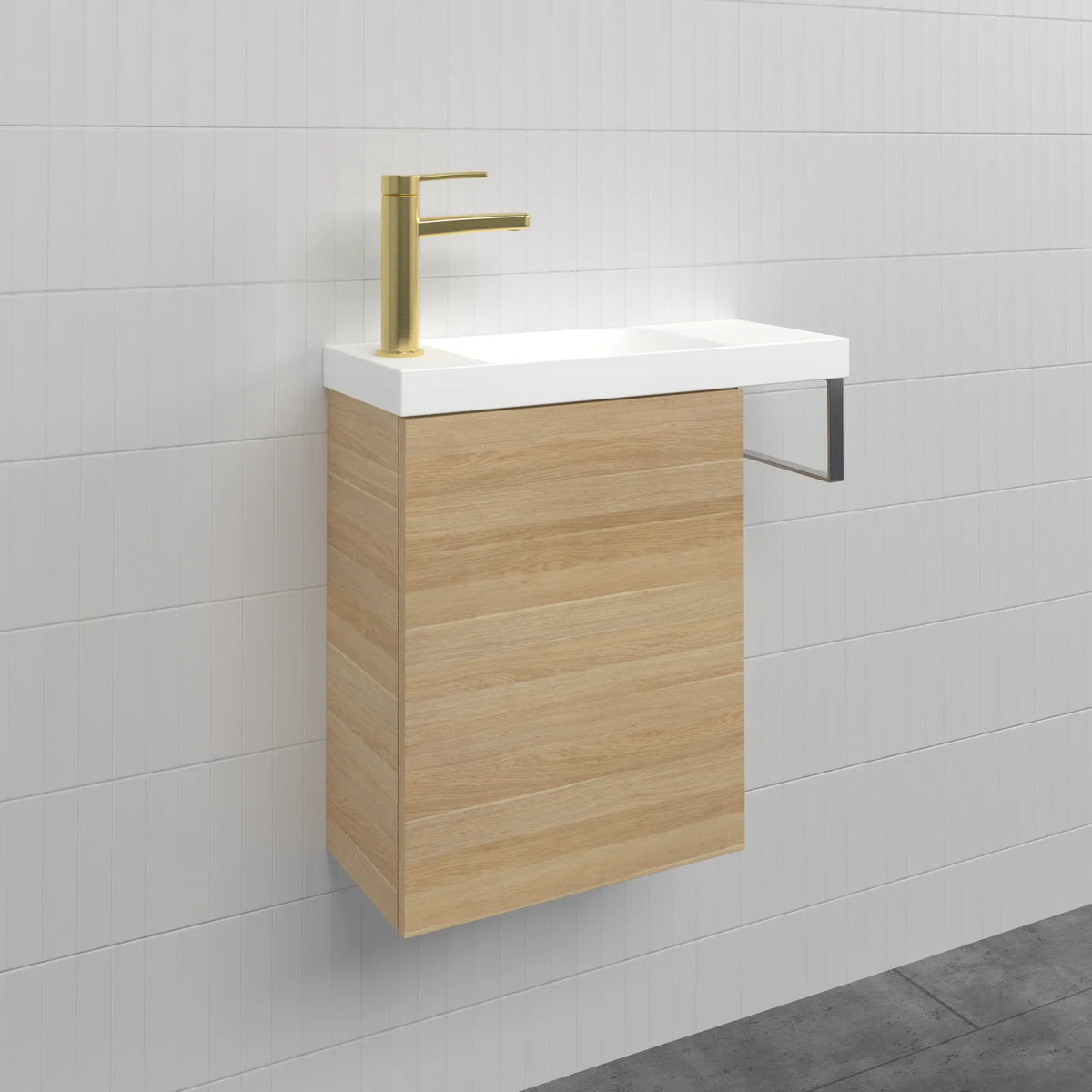 Timberline Oscar Vanity 550mm Top / 390mm Cabinet