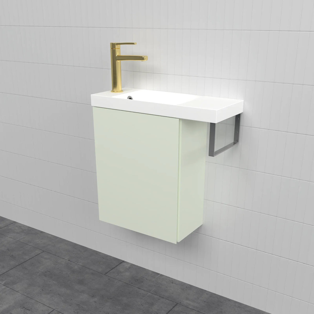 Timberline Oscar Vanity 550mm Top / 390mm Cabinet - image 8