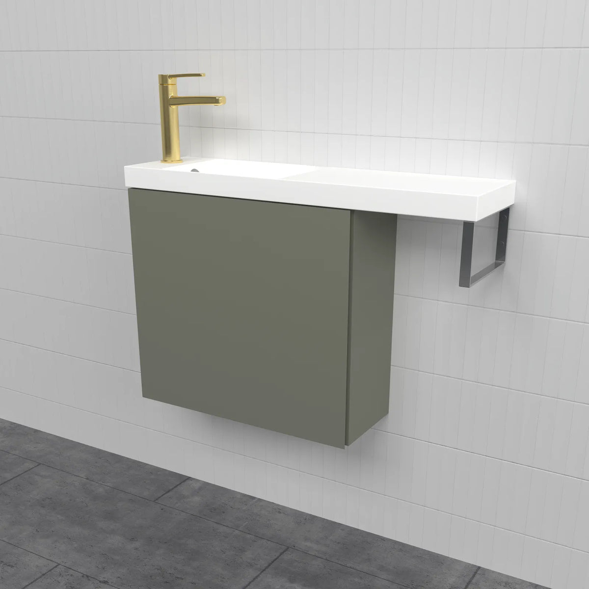 Timberline Oscar Vanity 800mm Top / 540mm Cabinet - image 15