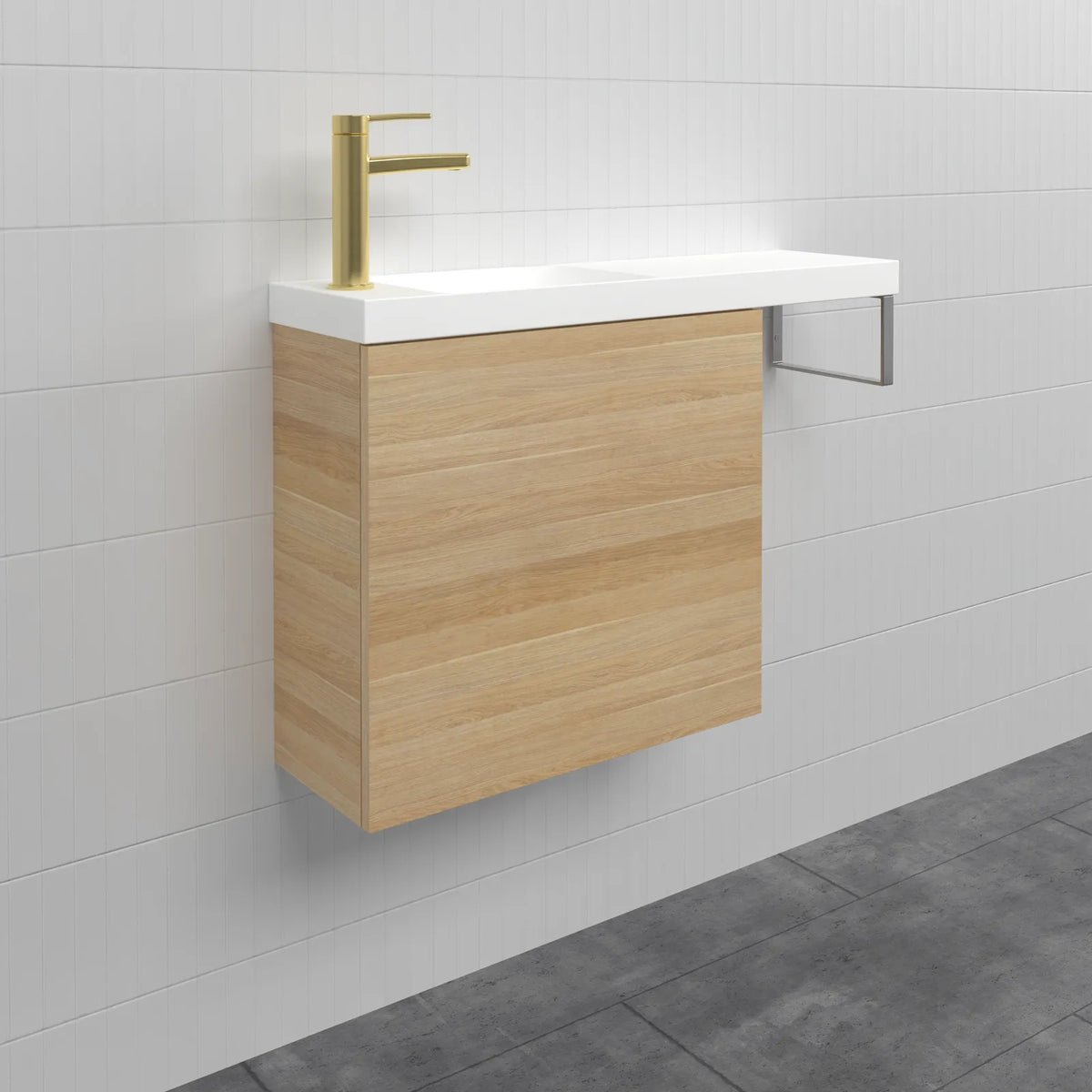 Timberline Oscar Vanity 800mm Top / 540mm Cabinet