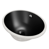 Timberline Oval Undermount Basin 420mm Matte Black - image 2