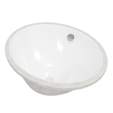 Timberline Oval Undermount Basin 420mm Gloss White - image 2