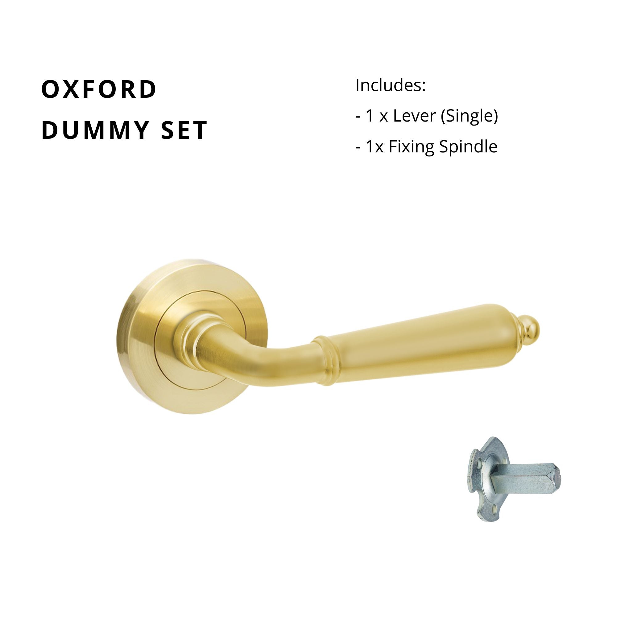 Oxford – Satin Brass