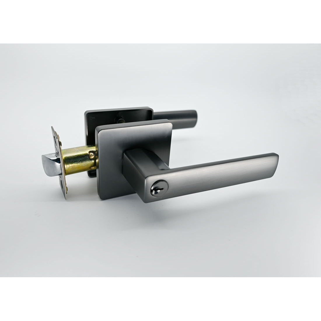 Parisa Satin Black Nickel - Entrance