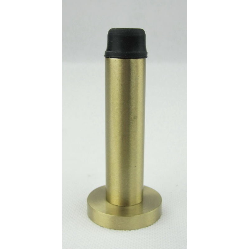Pole Door Stop 82mm Satin Brass