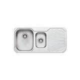 Petite 1 & 1/2 Bowl Sink With Drainer