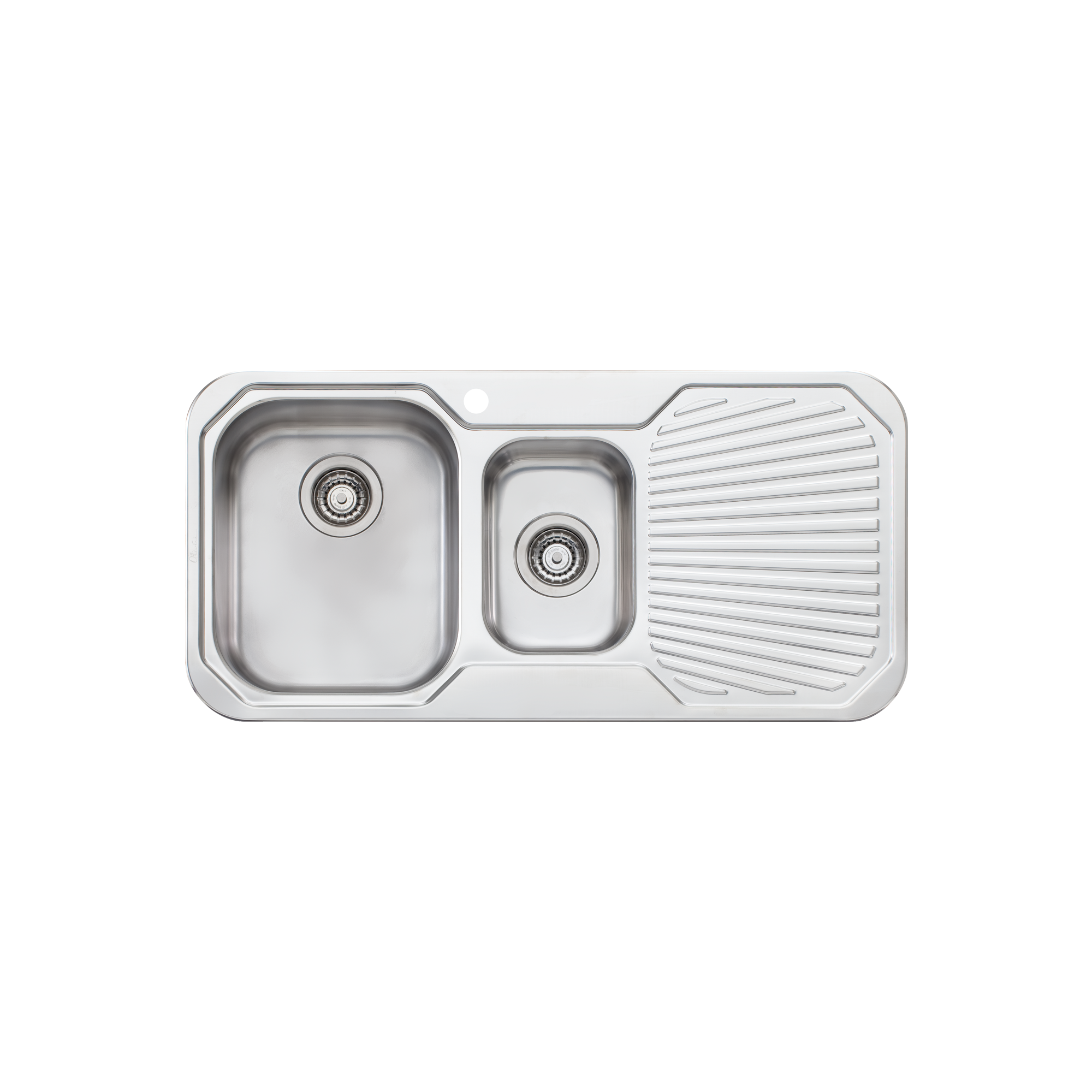 Petite 1 & 1/2 Bowl Sink With Drainer