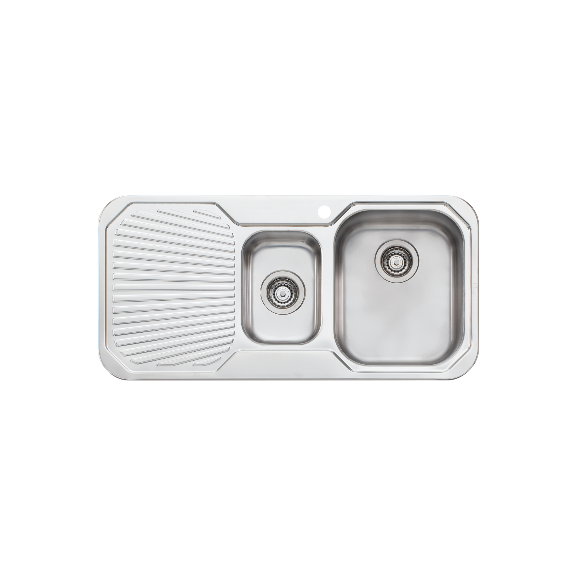 Petite 1 & 1/2 Bowl Sink With Drainer