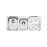 Petite 1 & 3/4 Bowl Sink With Drainer