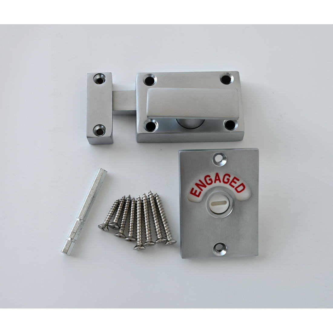 Privacy indicator bolt -silver