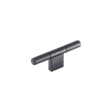 Momo Point T Knob 110mm - side profile view, cabinet hardware