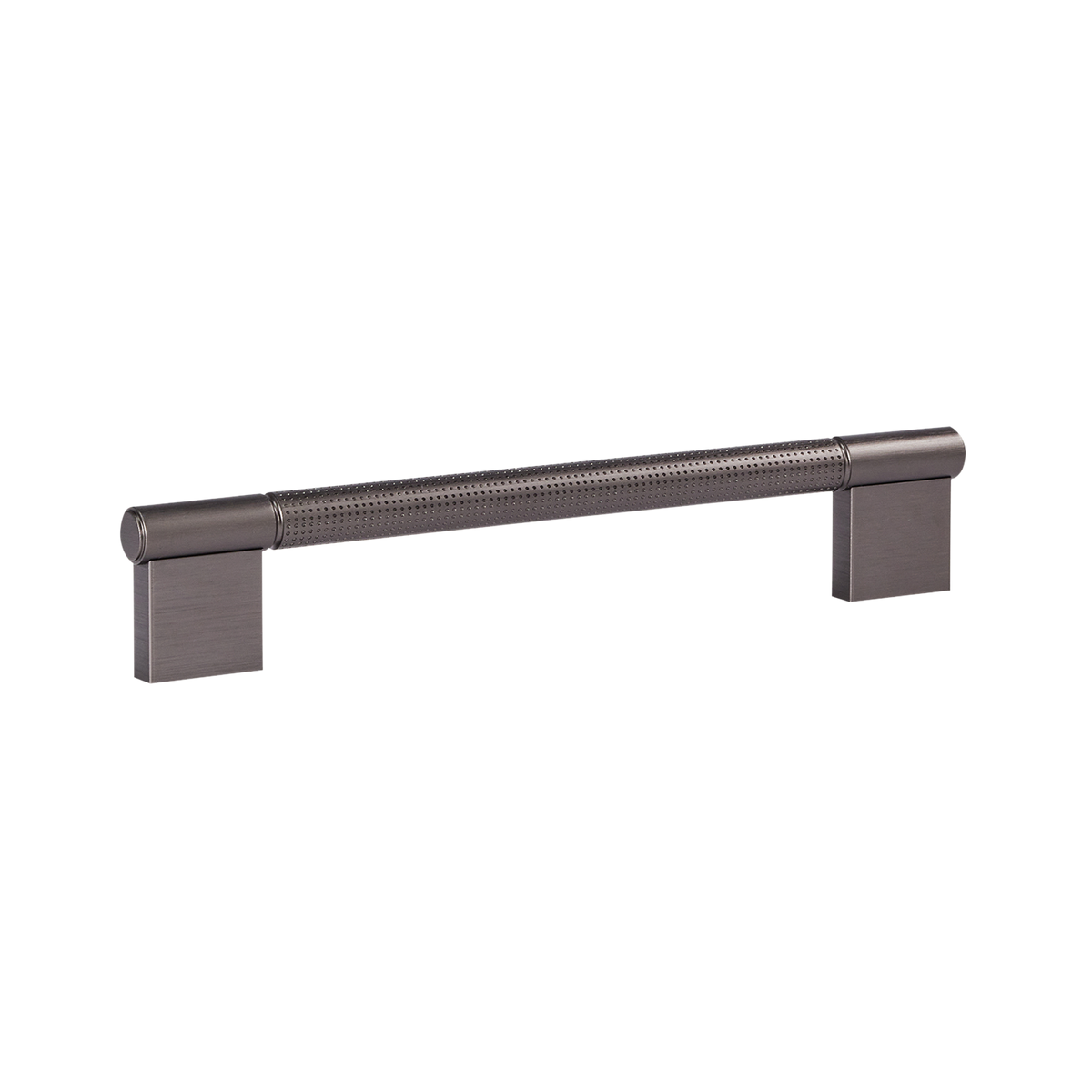 Momo Point D Handle 192mm - side profile view, cabinet hardware