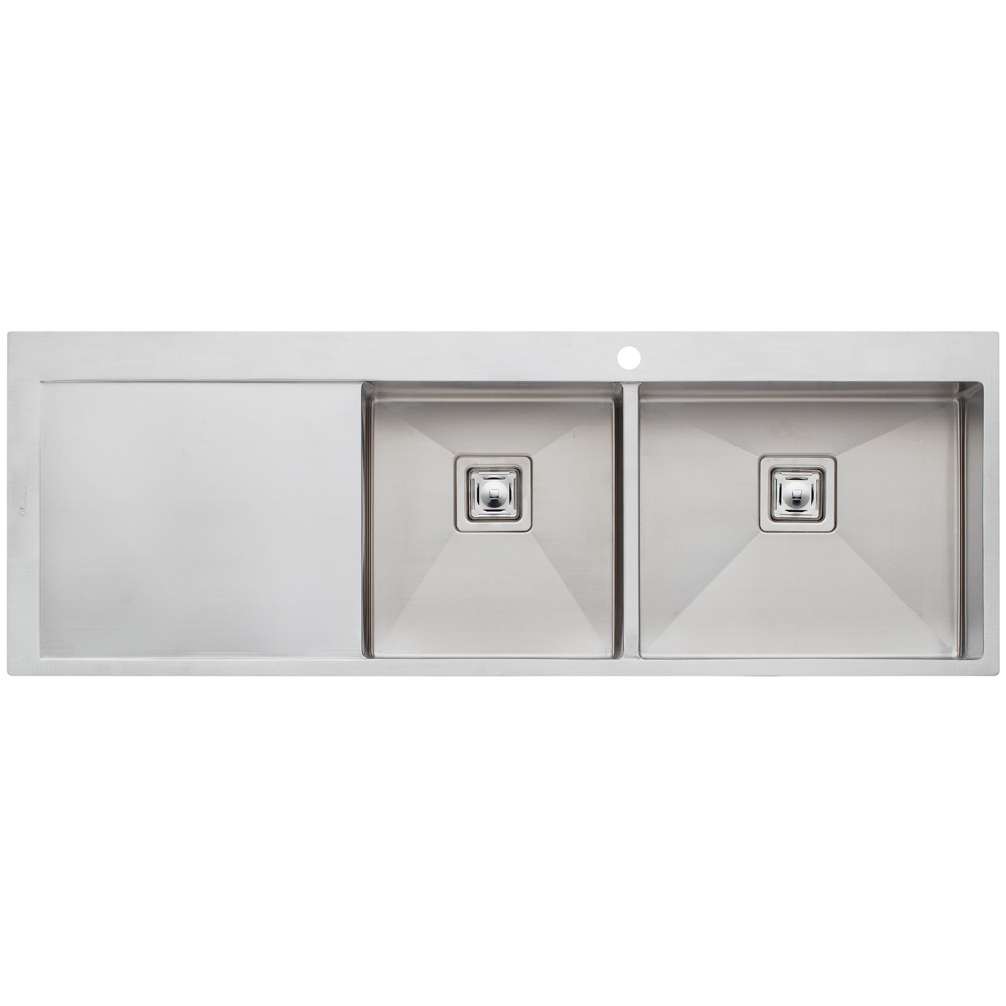 Professional Series 1 & 3/4 Bowl Topmount Sink with Drainer