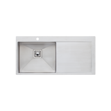 Professional Series Single Bowl Sink with Drainer