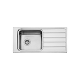 Puro Single Bowl Topmount Care Sink With Drainer