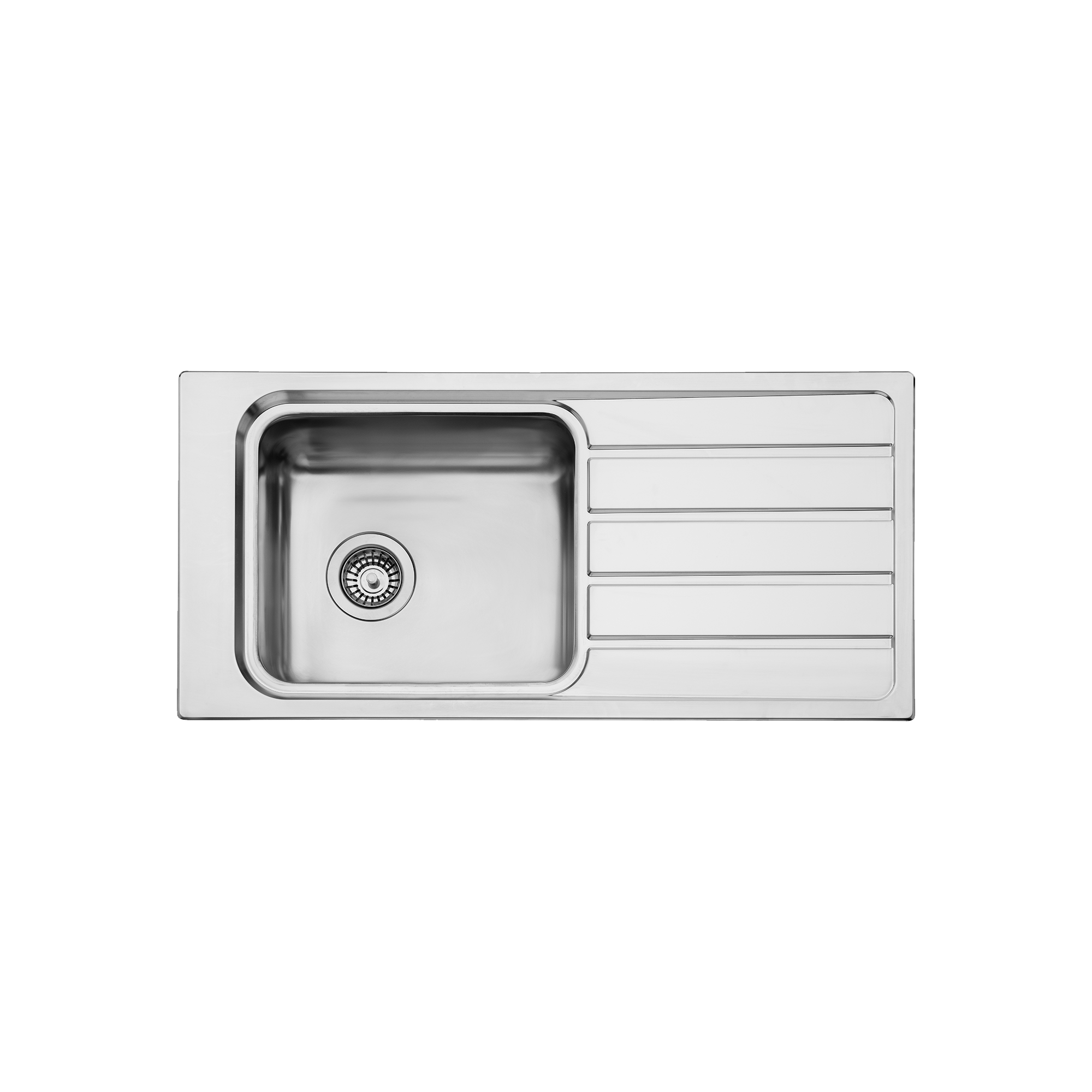 Puro Single Bowl Topmount Care Sink With Drainer