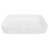 Timberline Quill Above Counter Basin 600mm Gloss White