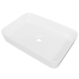 Timberline Quill Above Counter Basin 600mm Gloss White - image 2