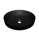 Timberline Radius Semi Inset Basin 400mm Matte Black