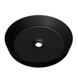 Timberline Radius Semi Inset Basin 400mm Matte Black - image 2