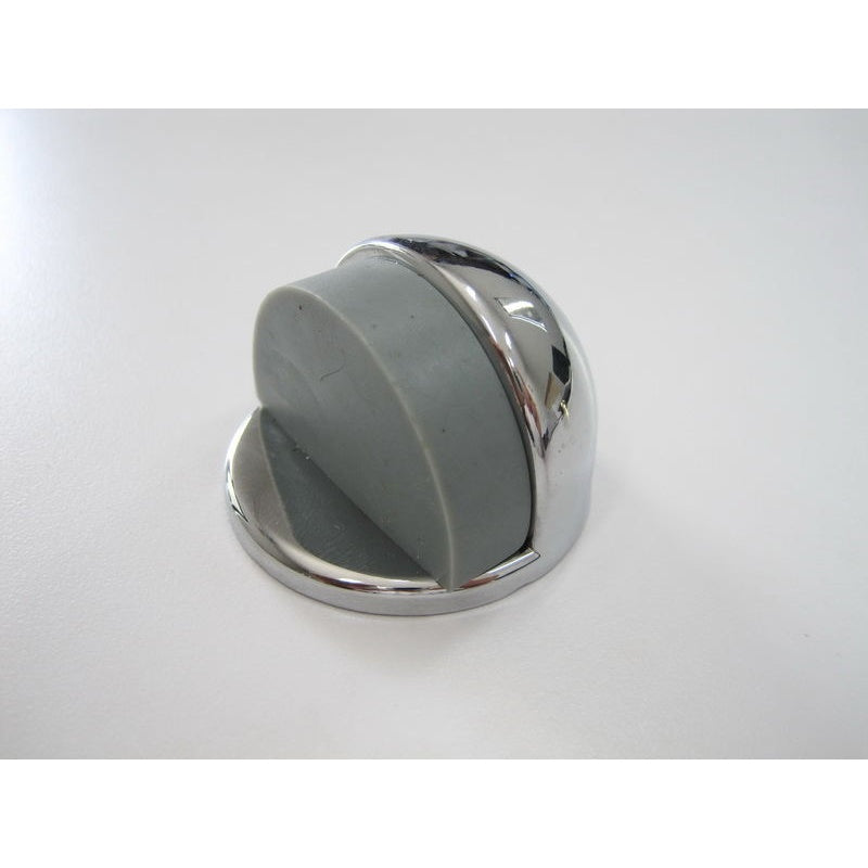Round Door Stop (Low Base) Bright Chrome