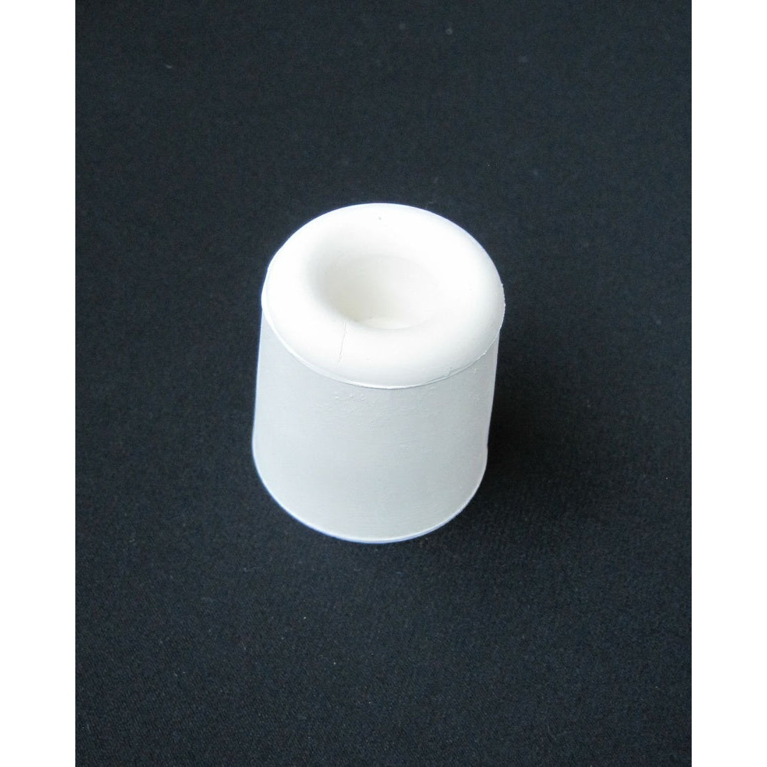Rubber door stop 31MM DIA x 33.7MM H- white (PK50)