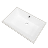 Timberline Rectangle Undermount Basin 530mm Matte White - image 2