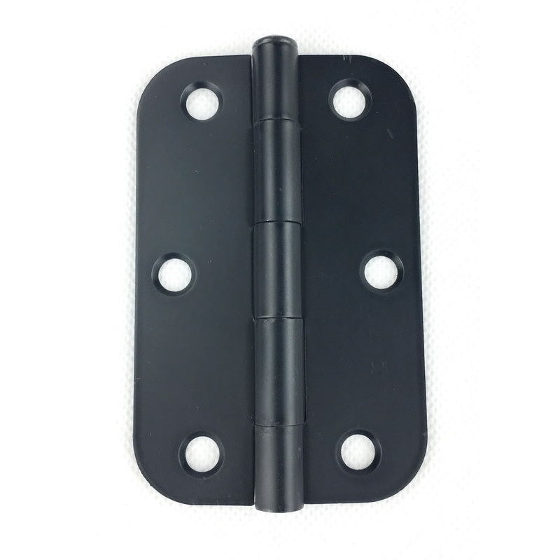 Radius Hinge 89x57x1.6mm LP Matt Black