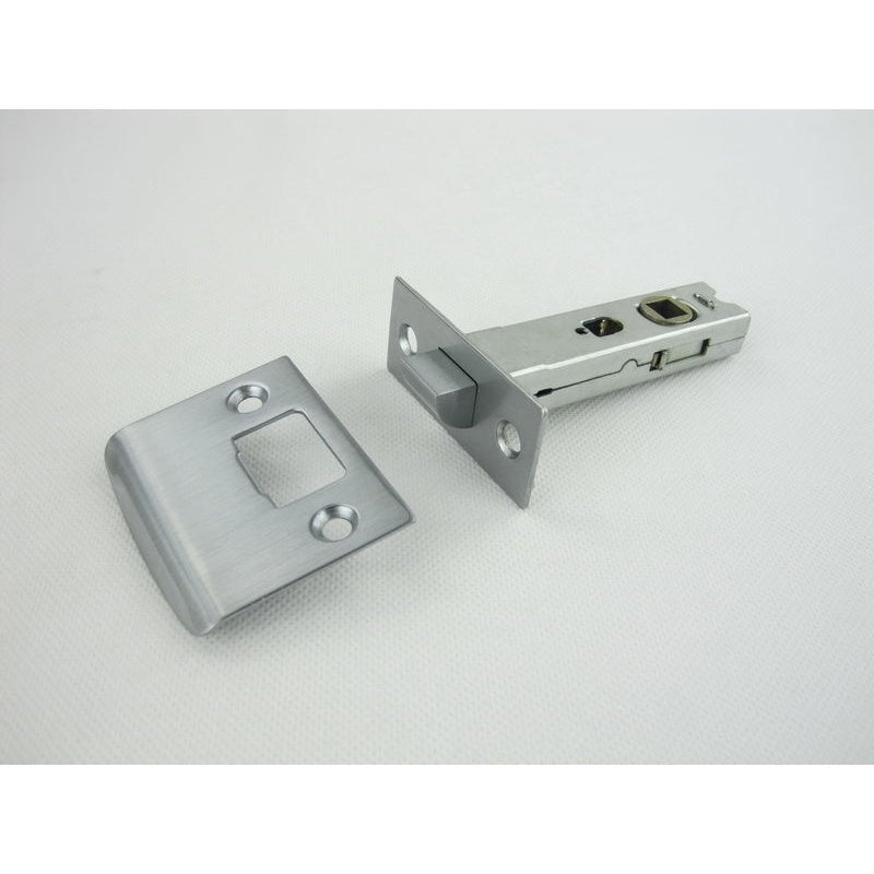 Rectangular 60mm Dual Spring Latch -Satin Chrome