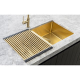 Lavello Stainless Steel rolling mat protector - Tiger Bronze