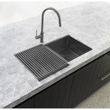 Lavello Stainless Steel rolling mat protector - PVD - Shadow