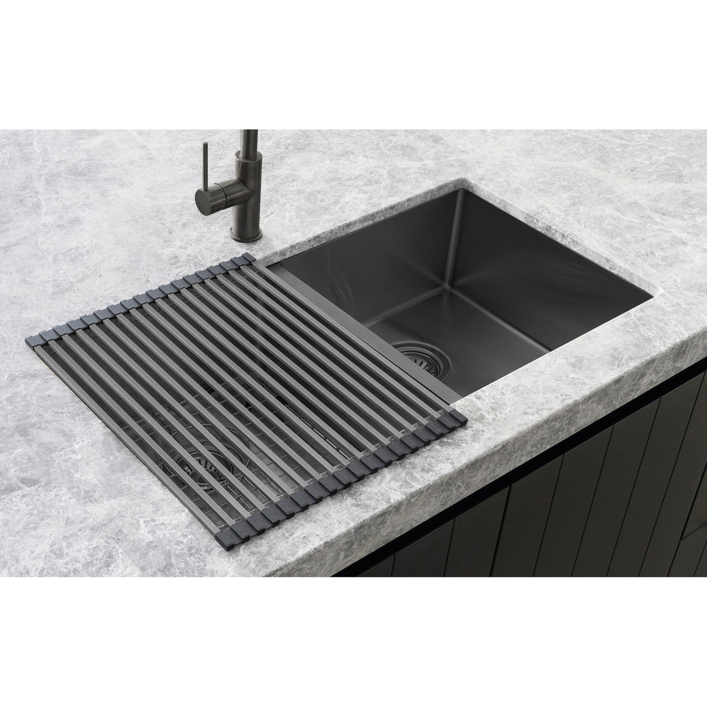 Lavello Stainless Steel rolling mat protector - PVD - Shadow