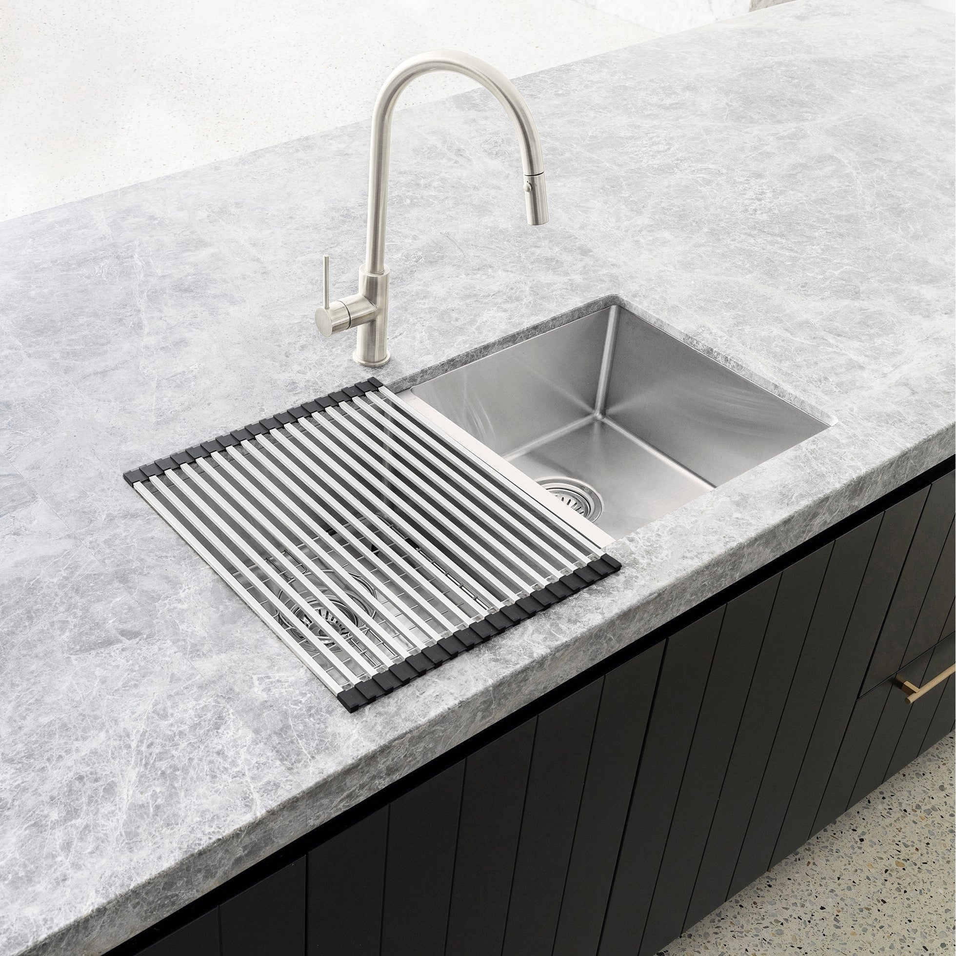 Lavello Stainless Steel rolling mat protector - Stainless Steel