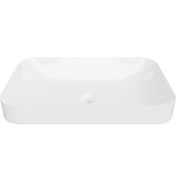 Timberline Rome Inset Basin 600mm Gloss White