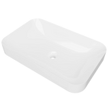 Timberline Rome Above Counter Basin 600mm Gloss White - image 2