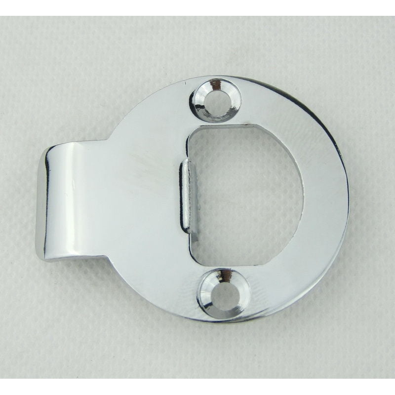 Round Striker Plate -Bright Chrome