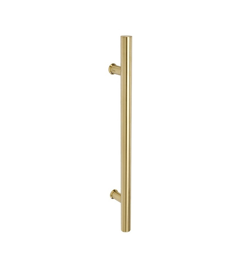 Round Profile Pull Handle – Satin Brass