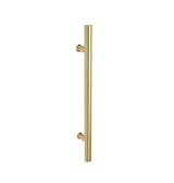 Round Profile Pull Handle – Satin Brass