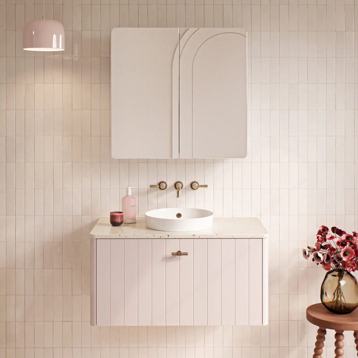 Timberline Saba Vanity 1500mm Centre Bowl