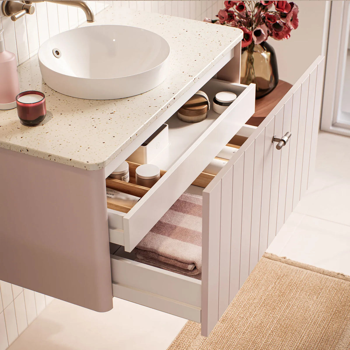 Timberline Saba Vanity 1800mm Centre Bowl