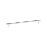 Momo Strano D Handle 320mm in Polished Nickel - close-up detail view