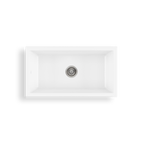 Sicily Fireclay Farmhouse Counter Top or Undermount Sink