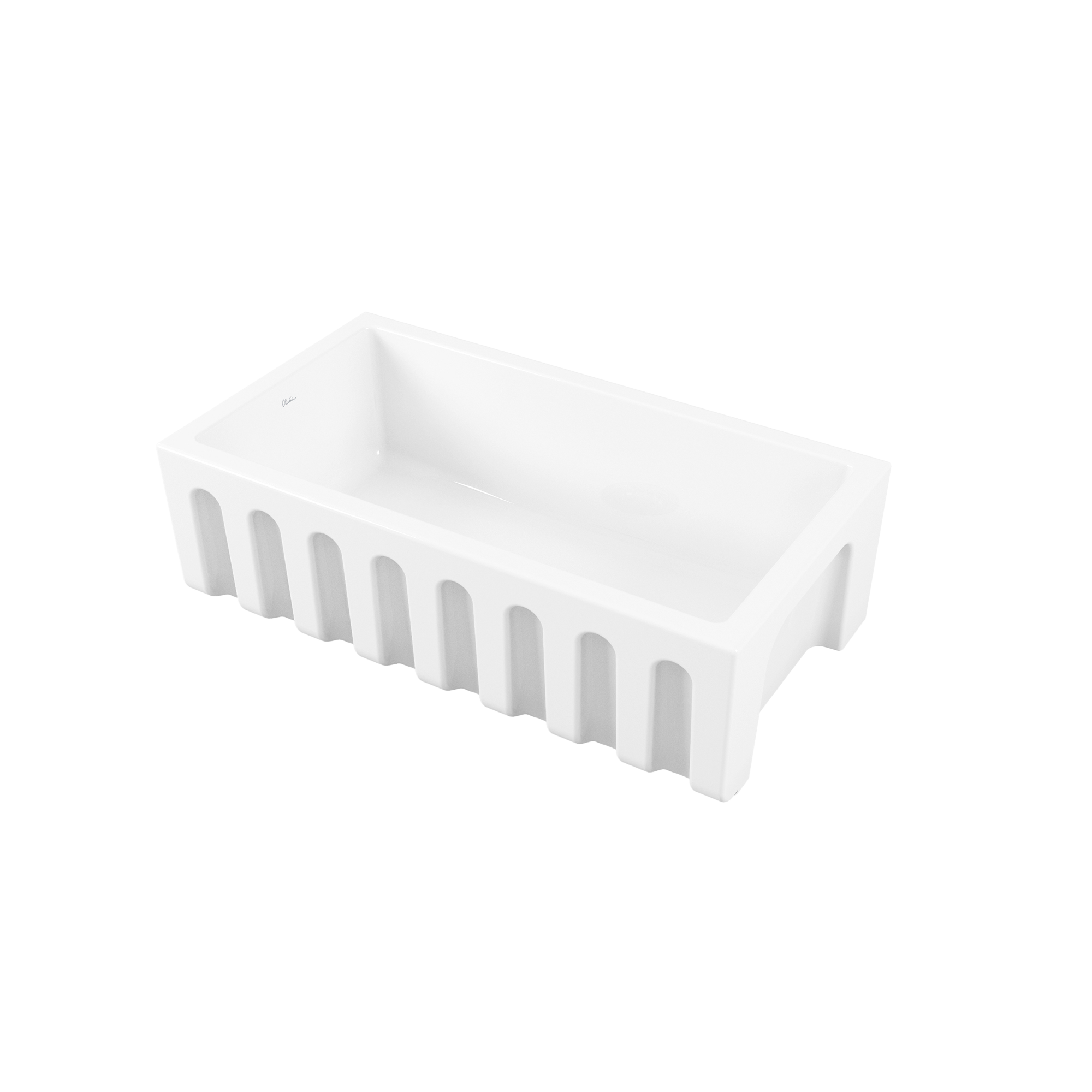 Sicily Fireclay Farmhouse Counter Top or Undermount Sink